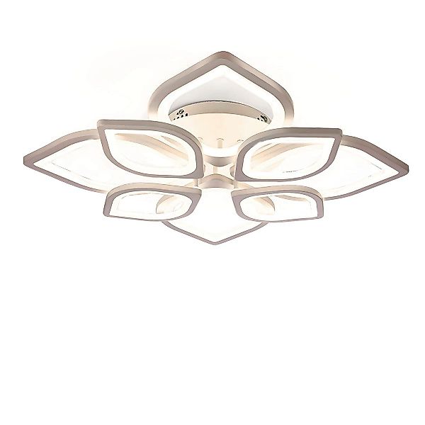 oyajia Deckenleuchte 80/120W LED Deckenlampe Blume günstig online kaufen