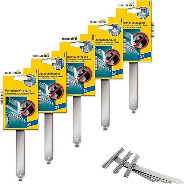 SCHELLENBERG Rollladenaufhängung Mini oder Maxi, aus Edelstahl, (Set, 5-St) günstig online kaufen
