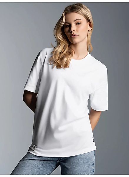Trigema T-Shirt "TRIGEMA Heavy T-Shirt aus 100% recycelter Baumwolle", (1 t günstig online kaufen