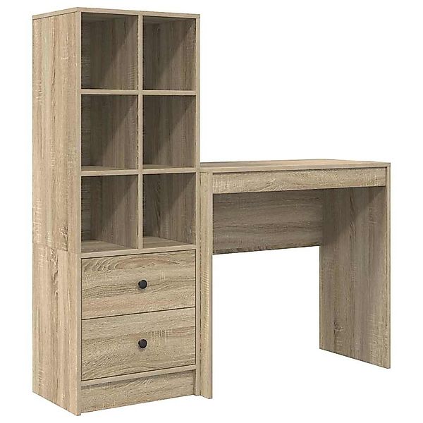 vidaXL Sideboard Schreibtisch mit Stauraum 2 günstig online kaufen