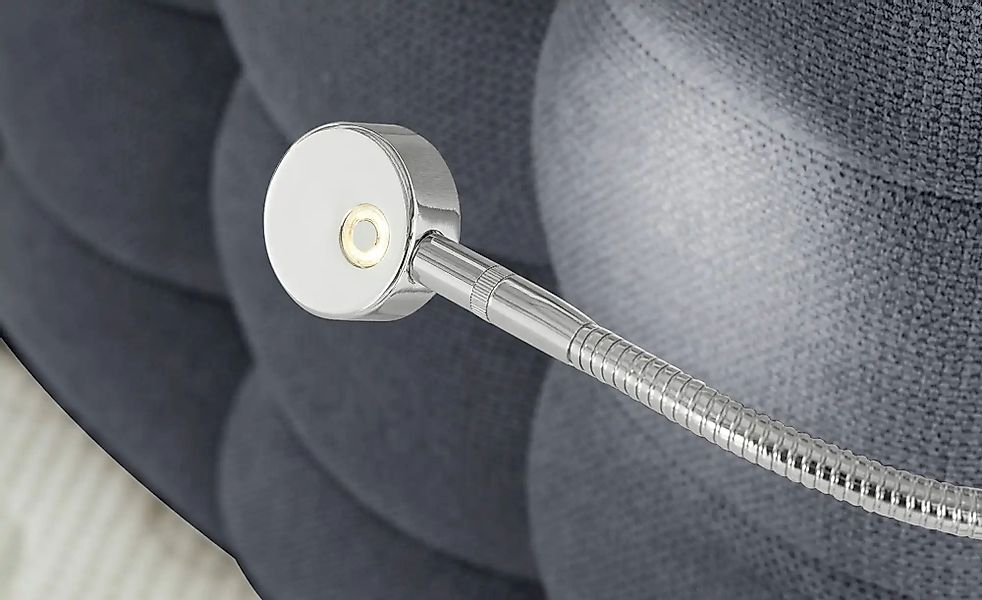 Musterring Boxspringbett Premiumversion Dubai ¦ blau ¦ Maße (cm): B: 177 H: günstig online kaufen