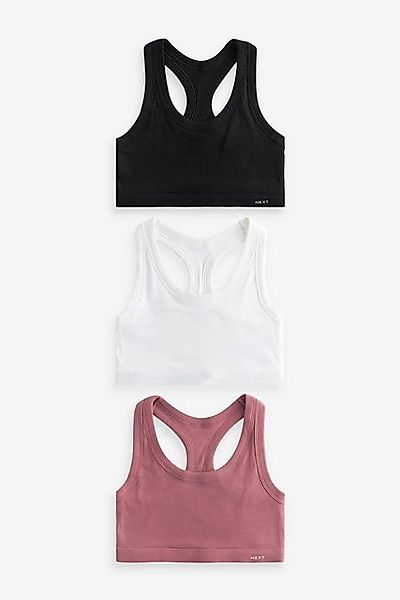 Next Crop-Top Ultimate Comfort Gerippte Crop Tops im 3er-Pack (3-tlg) günstig online kaufen