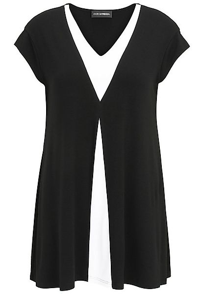 Doris Streich Tunika mit Kontrasteinsatz günstig online kaufen