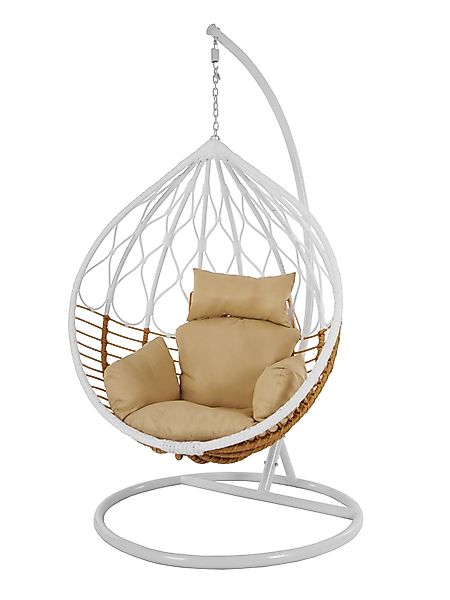 KIDEO Hängesessel Portocolom Hängesessel (Komplettset bestehend günstig online kaufen