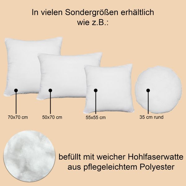 Haus und Deko Kopfkissen Kopfkissen Füllkissen günstig online kaufen