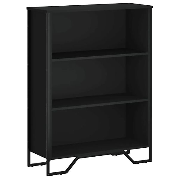 vidaXL Bücherregal Schwarz 80x31x106 cm Holzwerkstoff 848624 günstig online kaufen