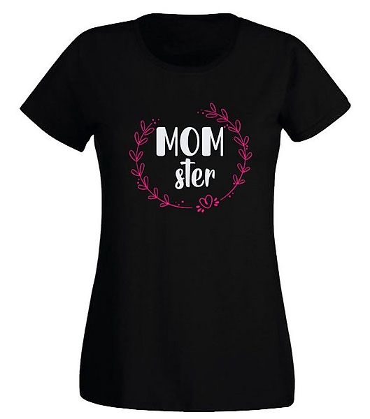 G-graphics T-Shirt Damen T-Shirt - MOMster Slim-fit, mit trendigem Frontpri günstig online kaufen