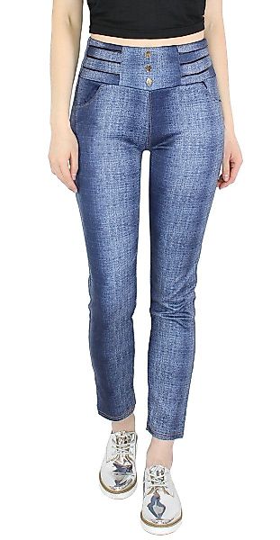 dy_mode Treggings Damen Röhrenhose Treggings Jeans günstig online kaufen