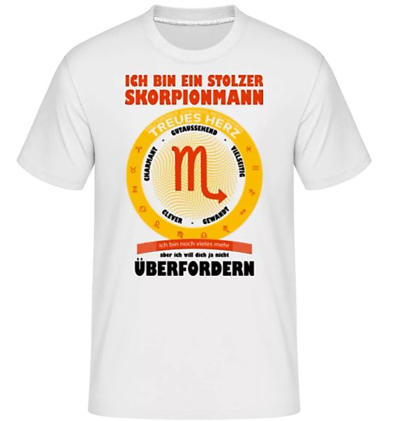 Skorpionmann Treues Herz · Shirtinator Männer T-Shirt günstig online kaufen