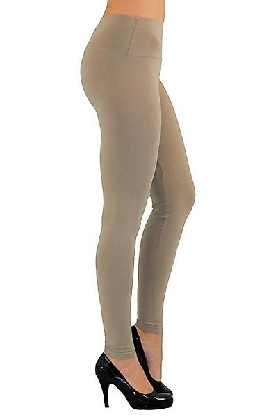 YESET Leggings Damen Leggings Leggins lang hoher Bund orange L (1-tlg) günstig online kaufen