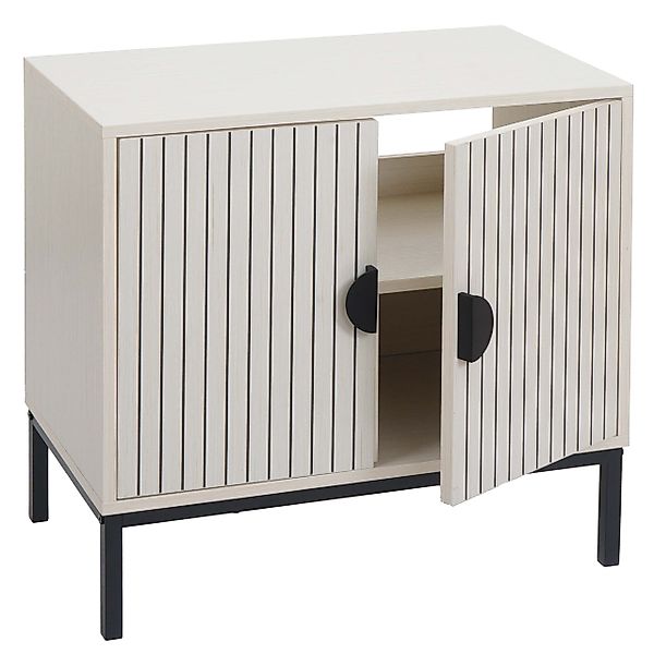 MCW Waschbeckenunterschrank MCW-O42-W Türen schließen mit günstig online kaufen