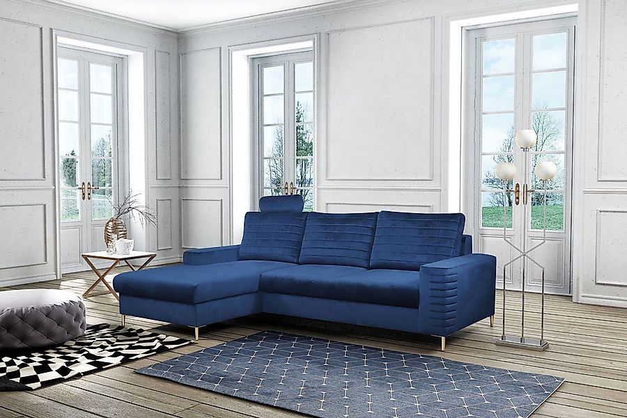 Feldmann-Wohnen Ecksofa Collin, mit Schlaffunktion und günstig online kaufen