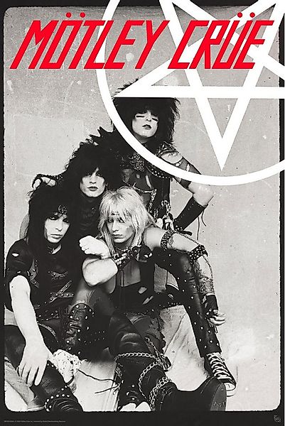 Poster Motley Crue - Poster - Pentangle günstig online kaufen