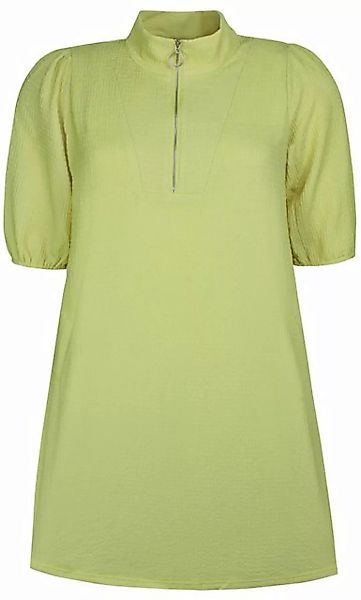 Zhenzi Blusenkleid Shirtkleid kurz Arm lime günstig online kaufen