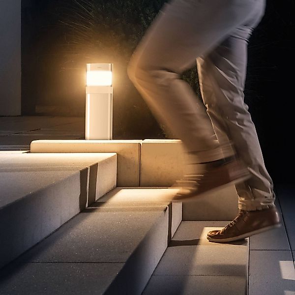 Theben LED-Poller-Leuchte (kurz) 8,5 Watt, alu theLeda D BL AL günstig online kaufen