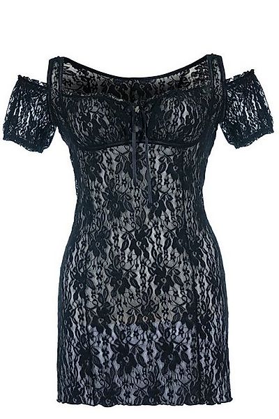 Andalea Minikleid Minikleid in schwarz - 42/44 günstig online kaufen