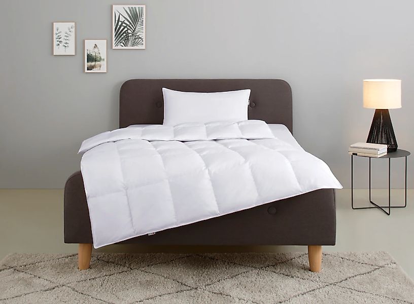 my home Federbettdecke + Kopfkissen "Irah Bettdecke 135x200 cm, 155x220 cm" günstig online kaufen