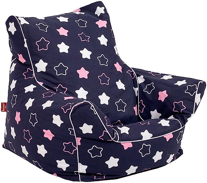 Knorrtoys® Sitzsack Star, blue pink, für Kinder, Made in Europe günstig online kaufen