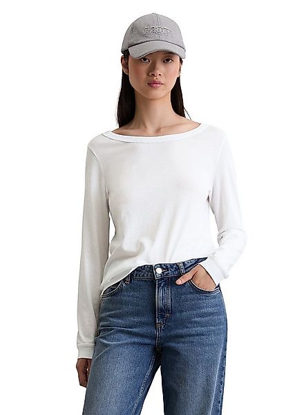 Marc O'Polo Langarmshirt aus Organic Cotton günstig online kaufen