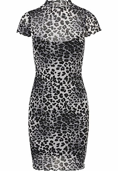 URBAN CLASSICS Shirtkleid "Urban Classics Damen Ladies Mesh Double Layer Dr günstig online kaufen