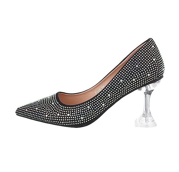 Ital-Design Damen Abendschuhe Party & Clubwear High-Heel-Pumps Pfennig-/Sti günstig online kaufen