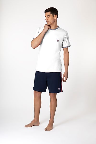 Fila Pyjama "MAN JERSEY TOP + FRENCH TERRY PANTS PYJAMAS" 2 Stk. tlg., mit günstig online kaufen