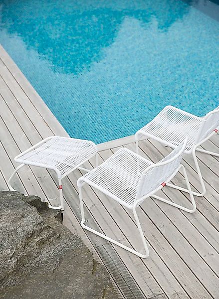 Fiam Hocker »Fiam«, fiam lido, im Retro-Look, in 3 Farben, Breite ca. 53 cm günstig online kaufen
