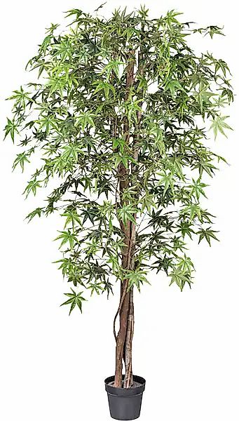 Creativ green Kunstbaum "Japanischer Fächerahorn" mit Naturstamm günstig online kaufen