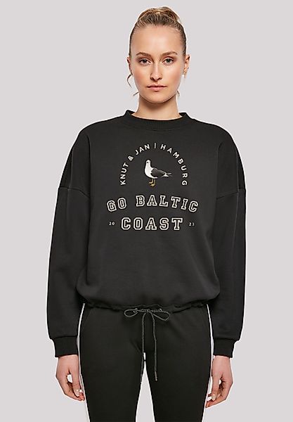 F4NT4STIC Sweatshirt "Möwe Knut & Jan Hamburg", Print günstig online kaufen