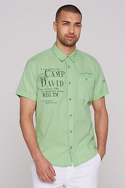 CAMP DAVID Kurzarmhemd aus Baumwolle günstig online kaufen
