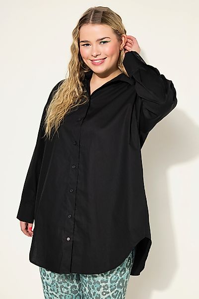 Studio Untold Hemdbluse Bluse oversized Rücken-Knopfleiste günstig online kaufen