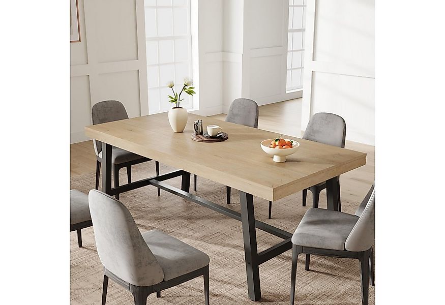 GarveeMore Esstisch Großer rechteckiger Esstisch für 6 bis 8 Personen günstig online kaufen