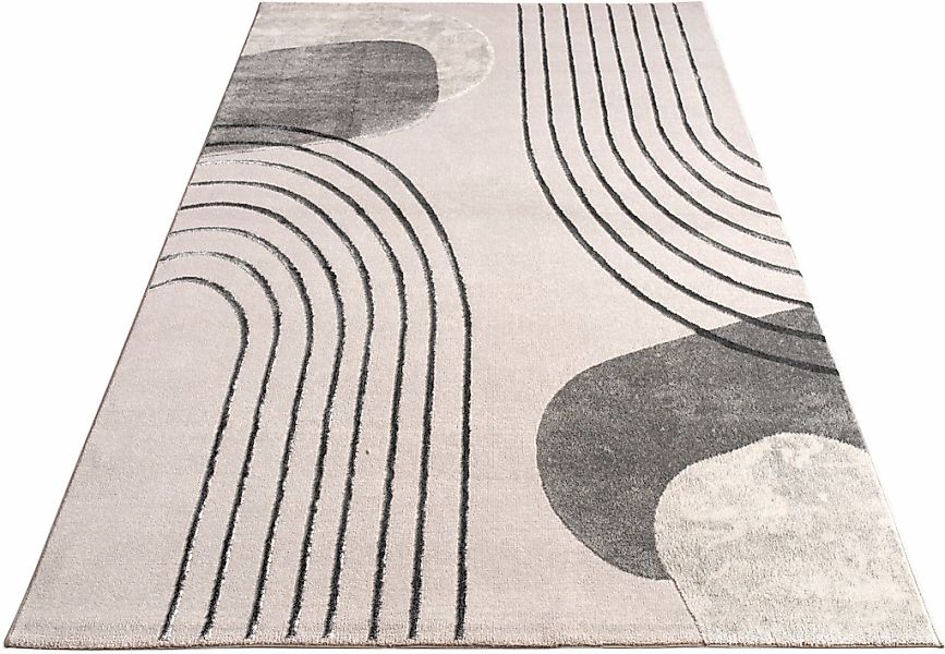 Paco Home Teppich "Tuana 216" rechteckig 15 mm Höhe Kurzflor, modernes Desi günstig online kaufen