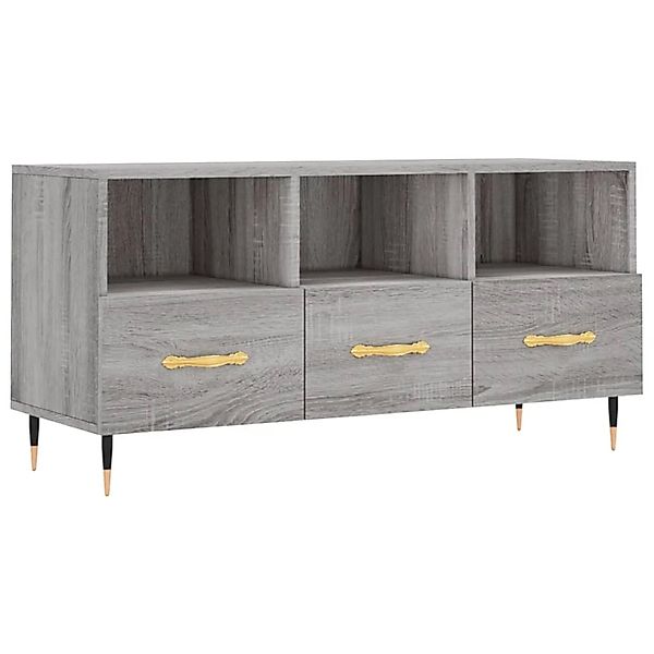 VidaXL TV-Schrank Grau Sonoma 102x36x50 cm Holzwerkstoff  Modell 5 günstig online kaufen
