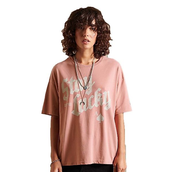 Superdry Boho And Rock Kurzarm T-shirt M Native Rose günstig online kaufen