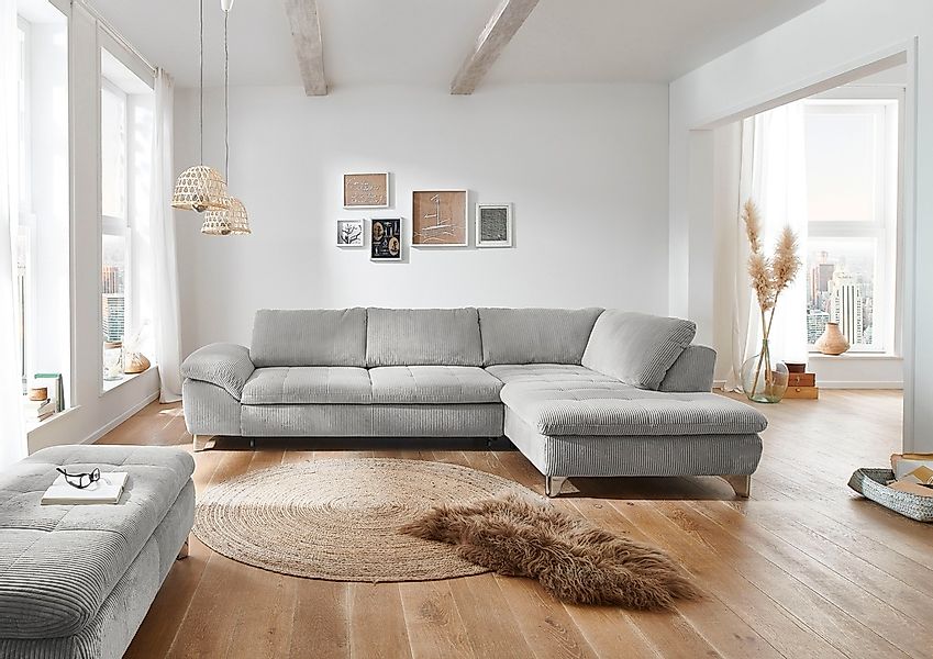 Die PlanBar Ecksofa "MP-IN14007 L-Form", wahlweise mit Bettfunktion und ver günstig online kaufen