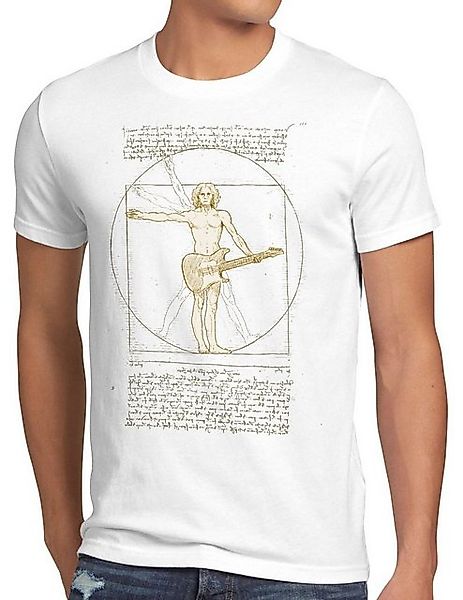 style3 T-Shirt DaVinci Rock musik festival vitruvianischer mensch günstig online kaufen