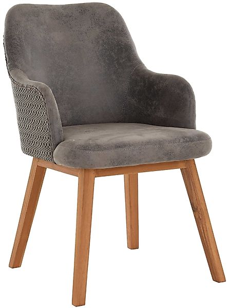 Krines Home Esszimmerstuhl Polstersessel Wave Sessel günstig online kaufen