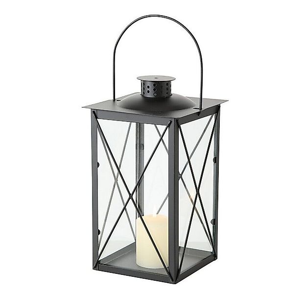 BOLTZE GRUPPE GmbH Kerzenlaterne Kerzenlaterne Farol Glaseinsatz Eisen H.30 günstig online kaufen
