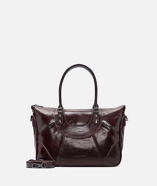 Liebeskind Berlin Schultertasche Satchel ESTHER, Geräumige Tasche mit gloss günstig online kaufen