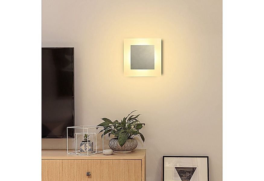 ZMH LED Wandleuchte Innen Modern Wand 16cm 6.8W Warmweiß Flurlampe Treppenh günstig online kaufen