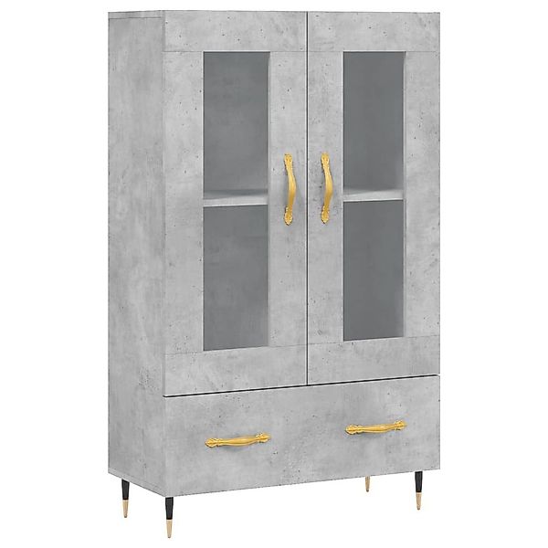 vidaXL Highboard Highboard Betongrau 69,5x31x115 cm günstig online kaufen