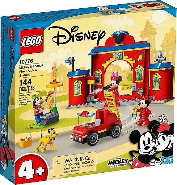 LEGO® LEGO® Disney 10776 Mickys Feuerwehrstation und Feuerwehrauto Konstruk günstig online kaufen