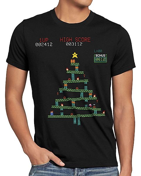 style3 T-Shirt Kong Weihnachten xmas weihnachtsbaum günstig online kaufen
