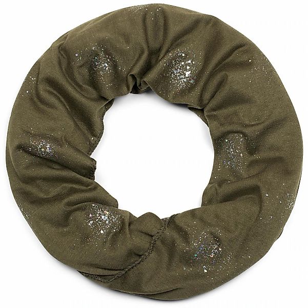 styleBREAKER Loop "Loop Schal mit Glitzer und Pailletten Punkte" 1 Stk. günstig online kaufen