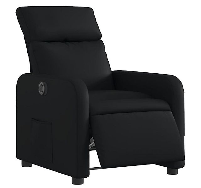 vidaXL Sessel Relaxsessel Elektrisch Schwarz Kunstleder (1-St) günstig online kaufen