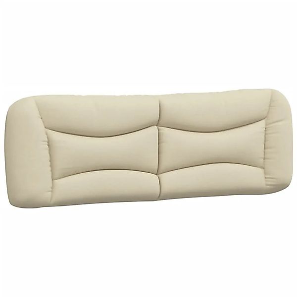 vidaXL Kopfteil-Kissen Hvar Creme 160 cm Stoff 374593 günstig online kaufen