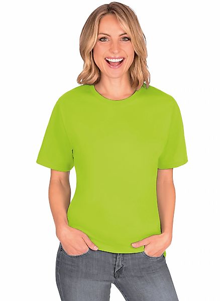 Trigema T-Shirt "TRIGEMA T-Shirt DELUXE Baumwolle", 1 Stk. günstig online kaufen