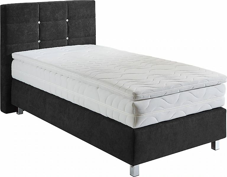 Westfalia Schlafkomfort Boxspringbett mit Knöpfen in Kristalloptik, wahlwei günstig online kaufen