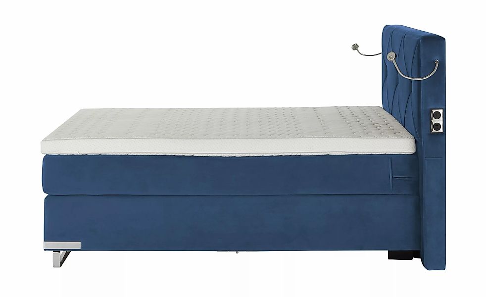 Musterring Boxspringbett Premiumversion Dubai ¦ blau ¦ Maße (cm): B: 197 H: günstig online kaufen